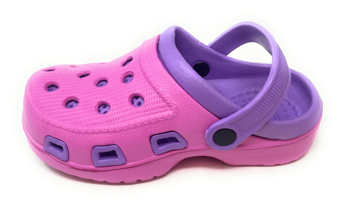 JEFFRICO Breathable Clogs for Kids Girls Garden Shoes Swim Beach Comfort Clog