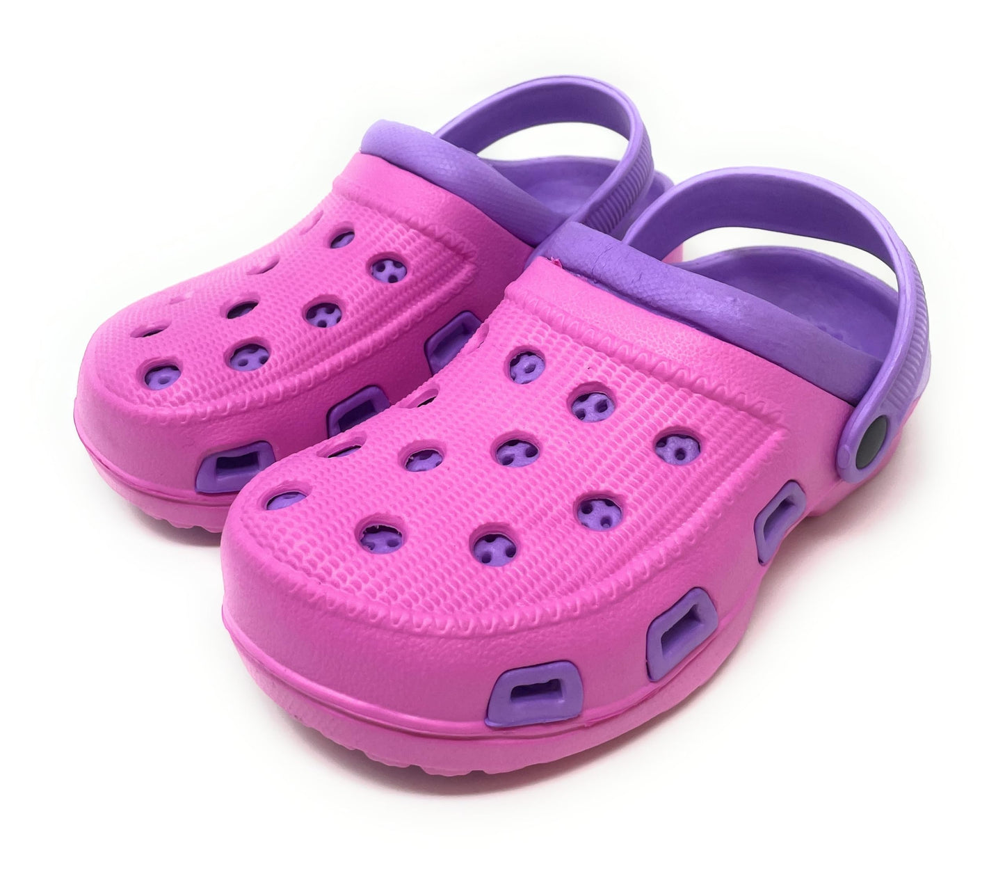 JEFFRICO Breathable Clogs for Kids Girls Garden Shoes Swim Beach Comfort Clog