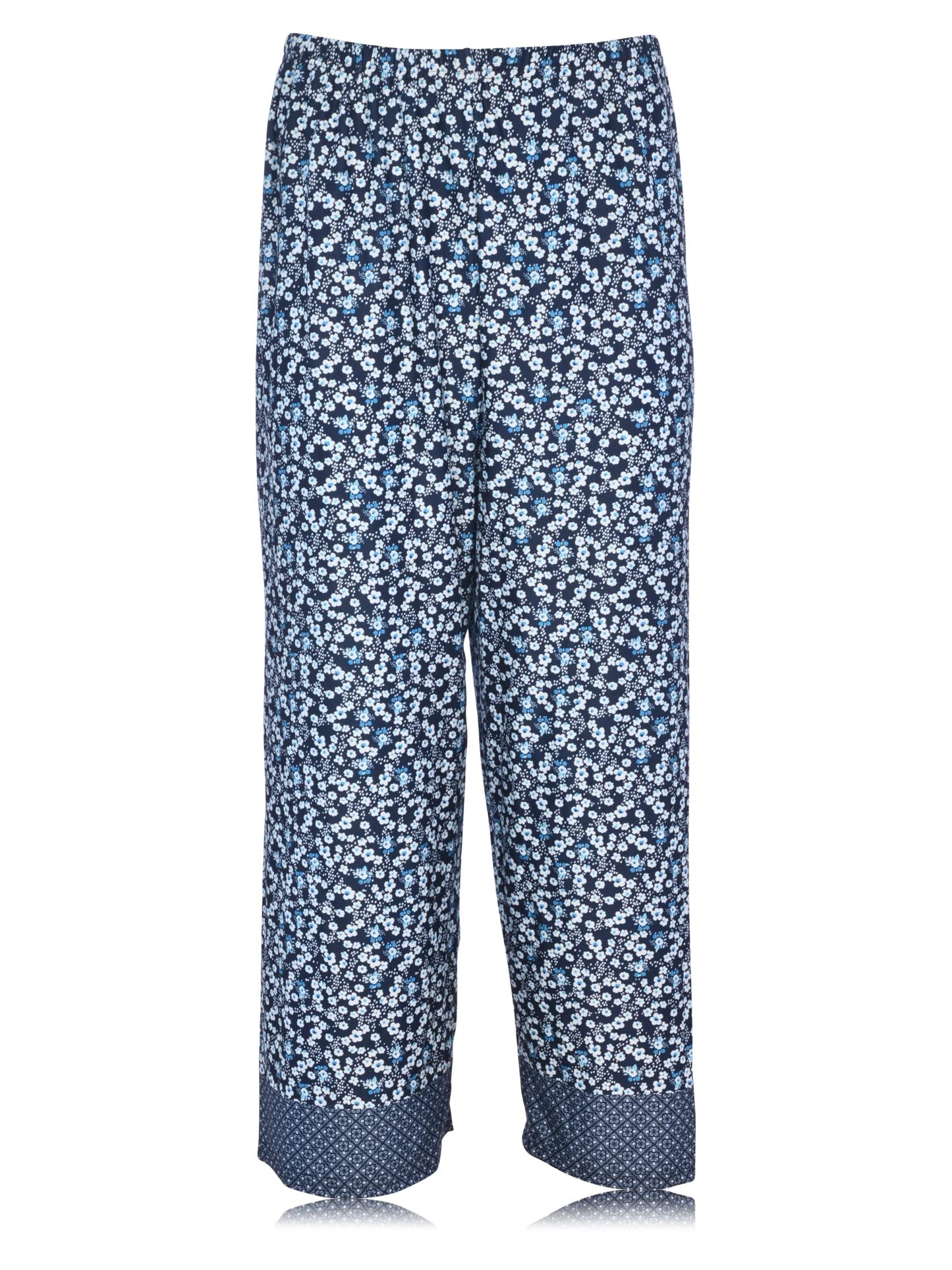 JEFFRICO Womens Pajamas For Women Ankle Length Pajamas Set Sleepwear Soft Pajamas