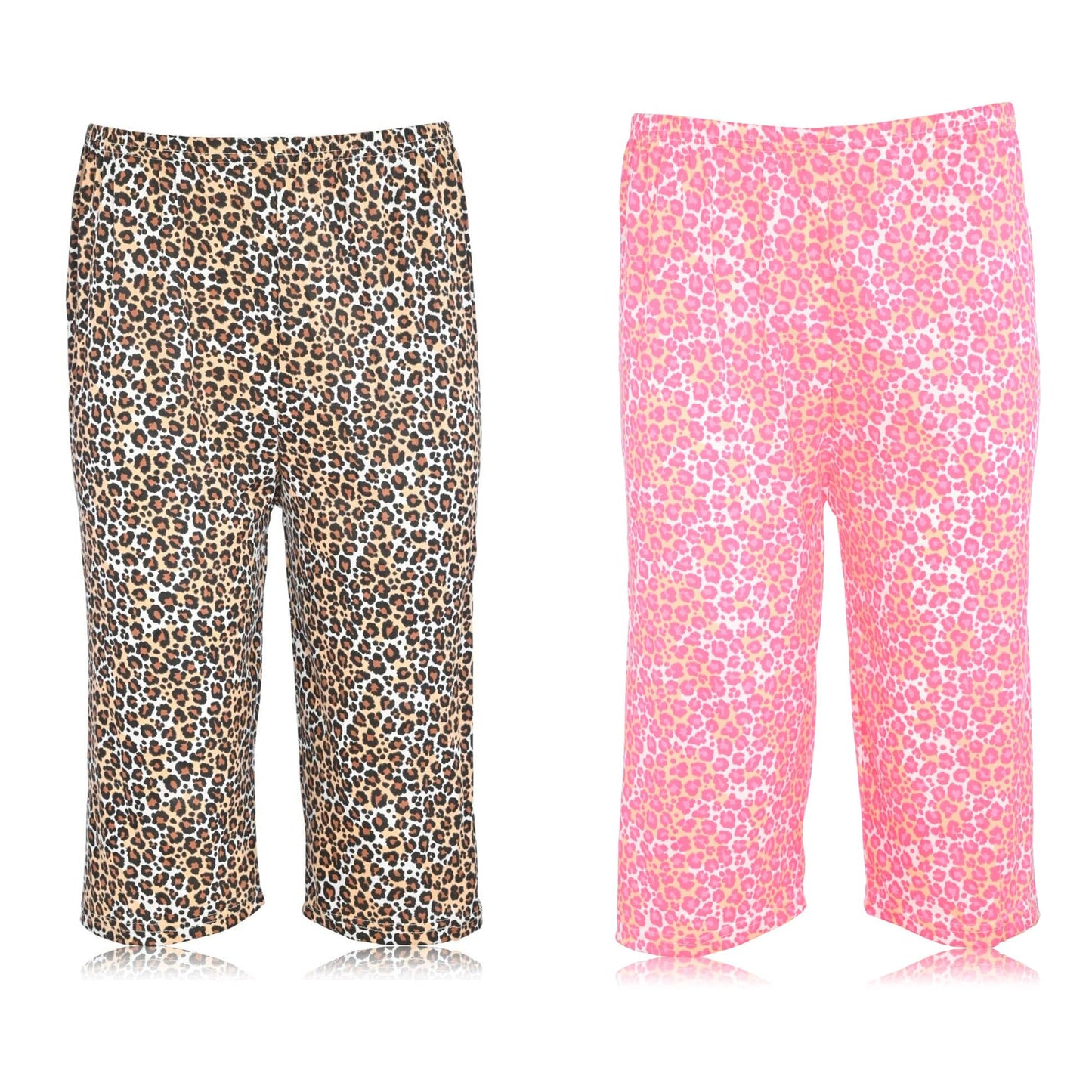 JEFFRICO Pajamas For Women 2 Pack Capri Set Sleepwear Soft Pajamas Short Sleeve Pajamas Sleepshirt With Capri Pants