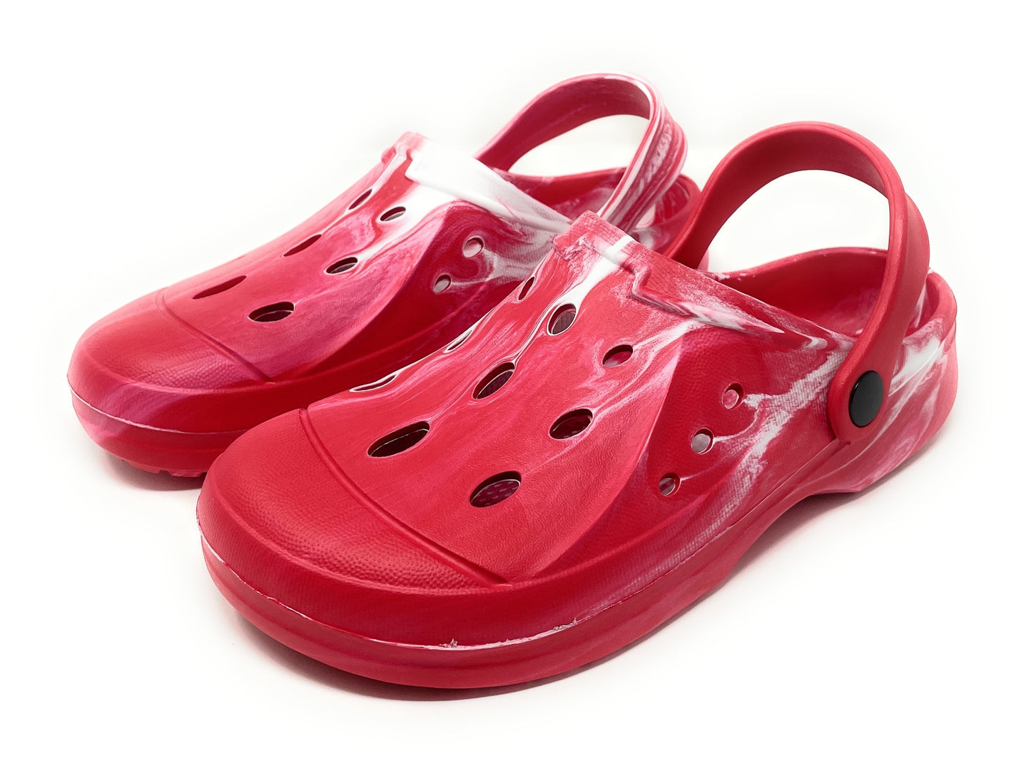 JEFFRICO Womens Clogs Breathable Lightweight Slip On Clogs Comfort Garden Shoes Cow