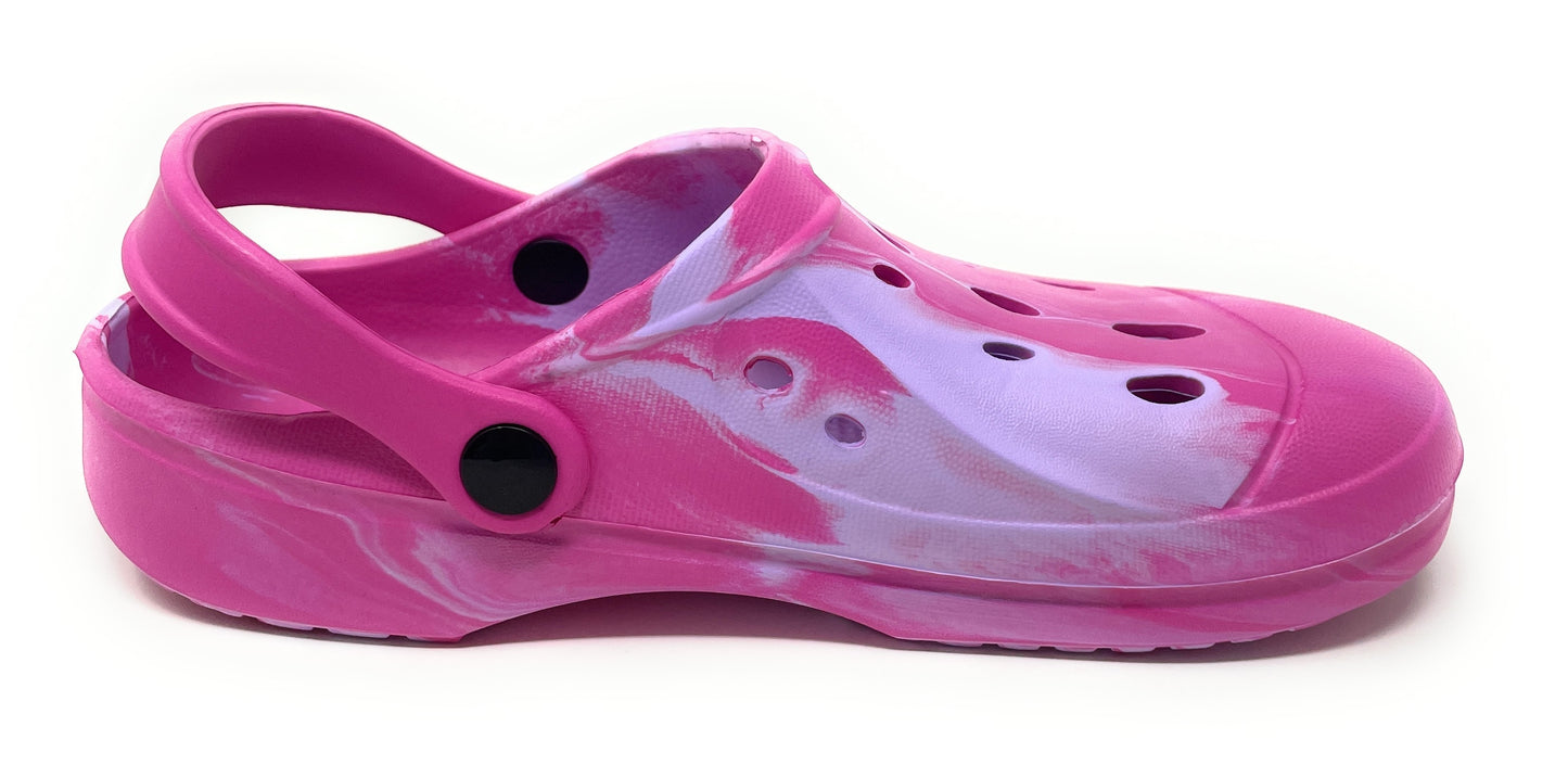 JEFFRICO Womens Clogs Breathable Lightweight Slip On Clogs Comfort Garden Shoes Cow