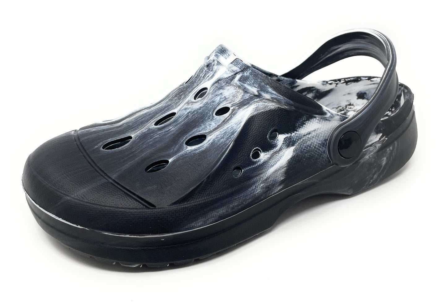 JEFFRICO Womens Clogs Breathable Lightweight Slip On Clogs Comfort Garden Shoes Cow