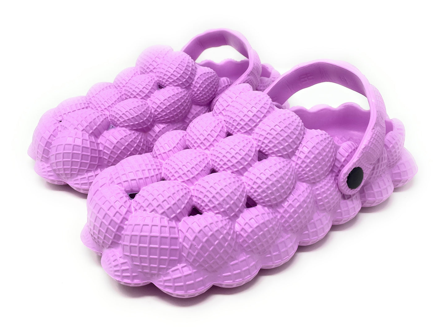JEFFRICO Womens Clogs Breathable Lightweight Slip On Clogs Comfort Garden Shoes Bubble
