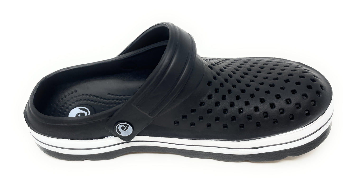 JEFFRICO Breathable Clogs for Men- Lightweight Slip-On Garden Clogs Nursing Work & Shoes