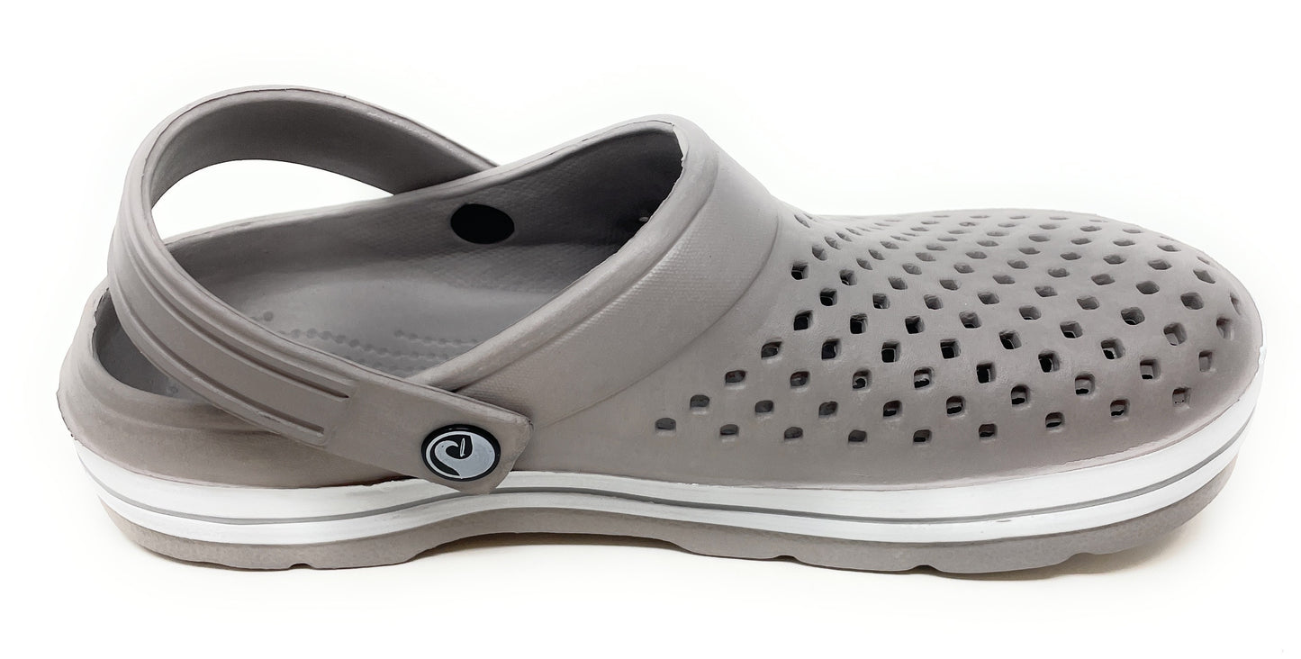JEFFRICO Breathable Clogs for Men- Lightweight Slip-On Garden Clogs Nursing Work & Shoes