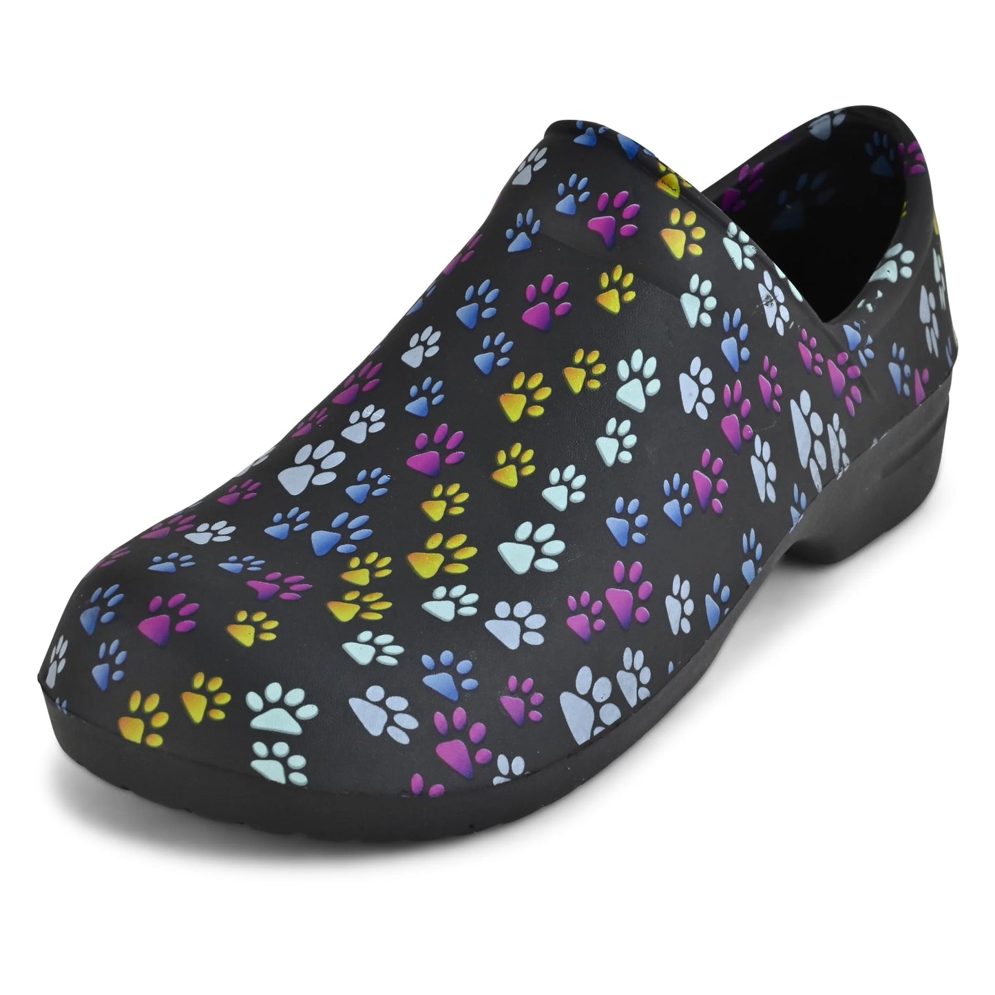 JEFFRICO Womens Clogs Breathable Lightweight Slip On Clogs Comfort Garden Shoes