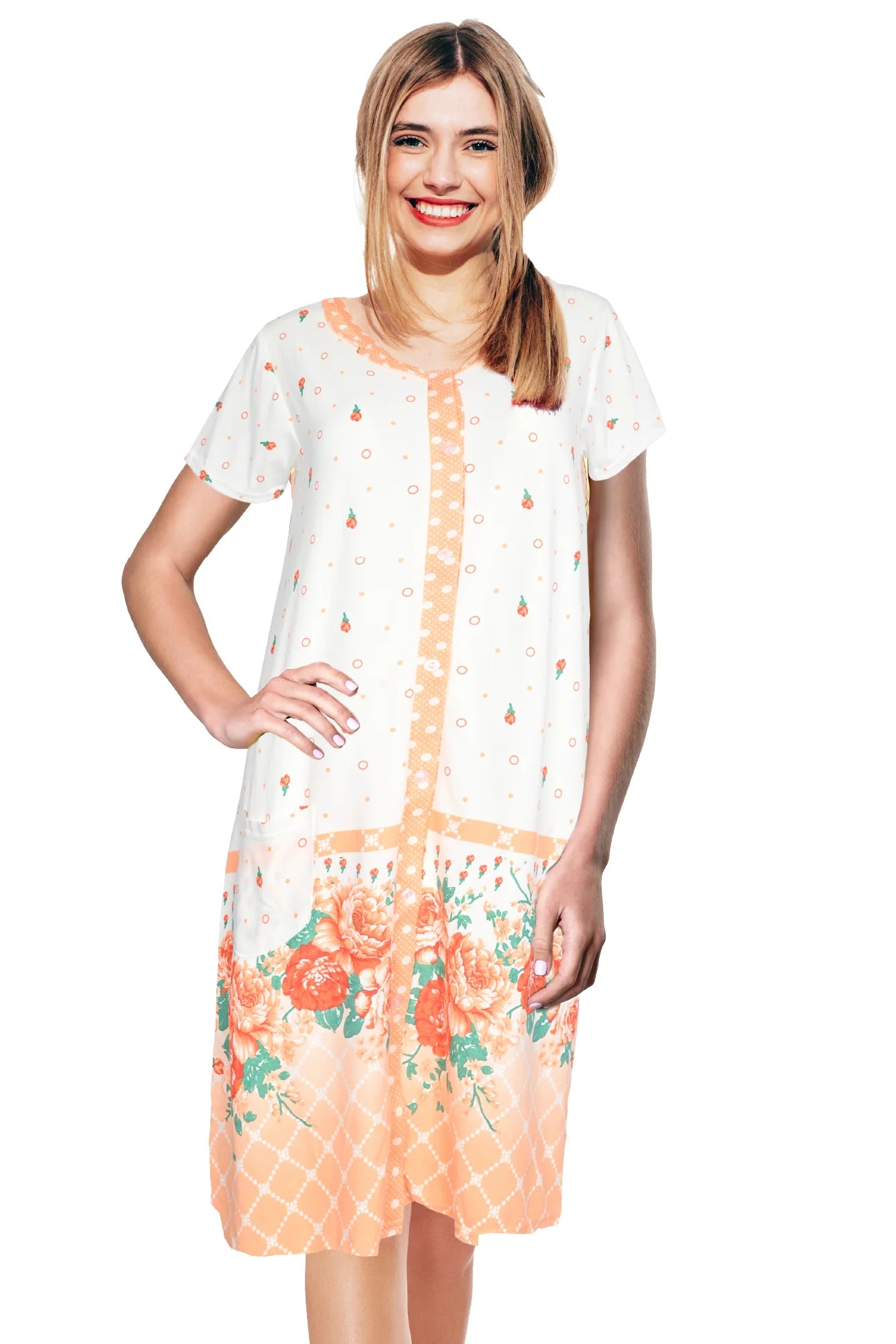 JEFFRICO Womens Nightgowns Sleepwear Soft Pajama Dress Nightshirts
