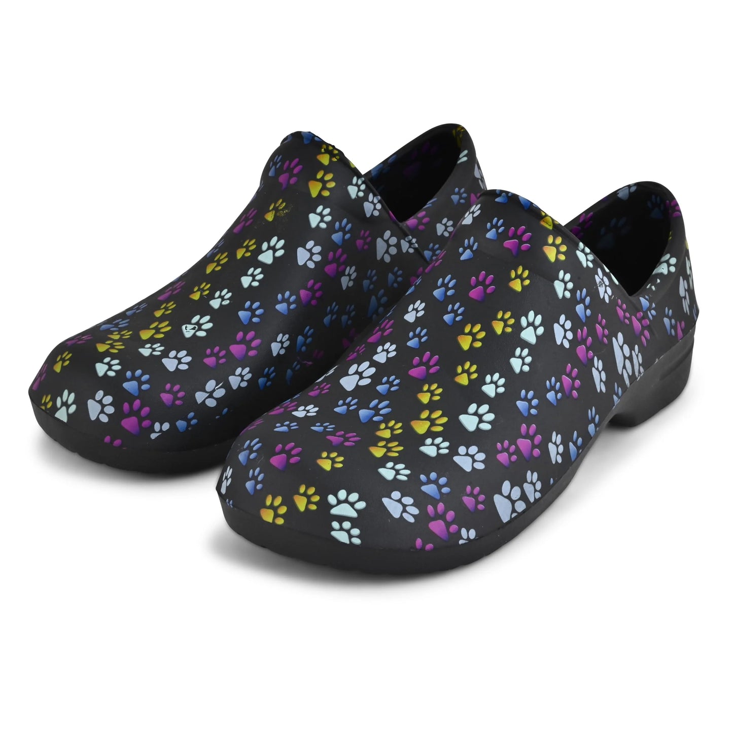JEFFRICO Womens Clogs Breathable Lightweight Slip On Clogs Comfort Garden Shoes