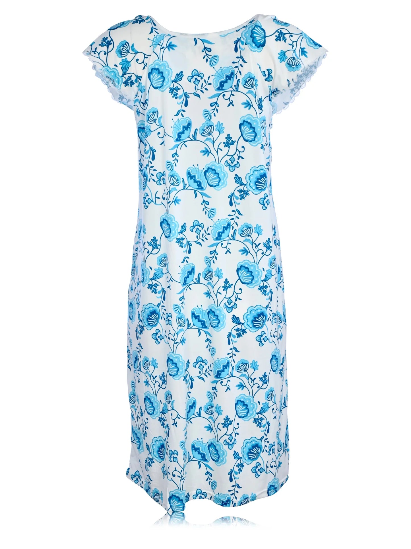 JEFFRICO Womens Nightgowns Sleepwear Soft Pajama Dress Nightshirts