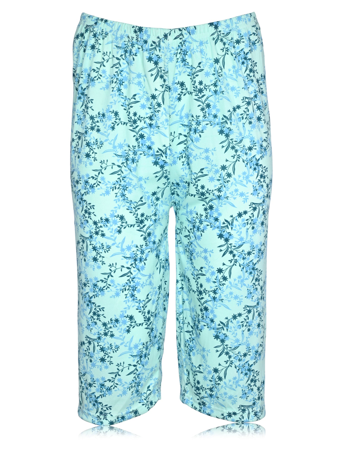 JEFFRICO Womens Pajamas For Women Capri Set Sleepwear Soft Pajamas