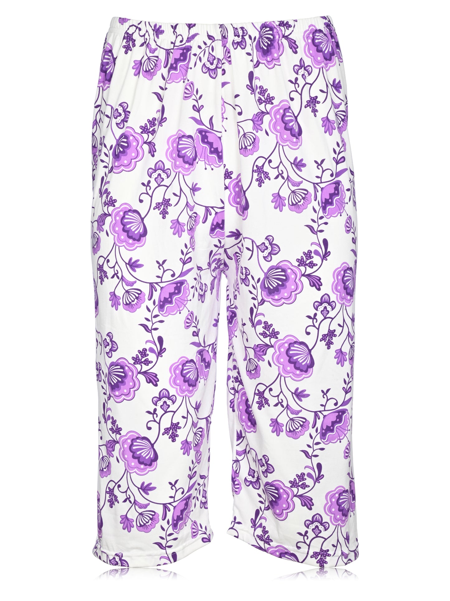 JEFFRICO Womens Pajamas For Women Capri Set Sleepwear Soft Pajamas