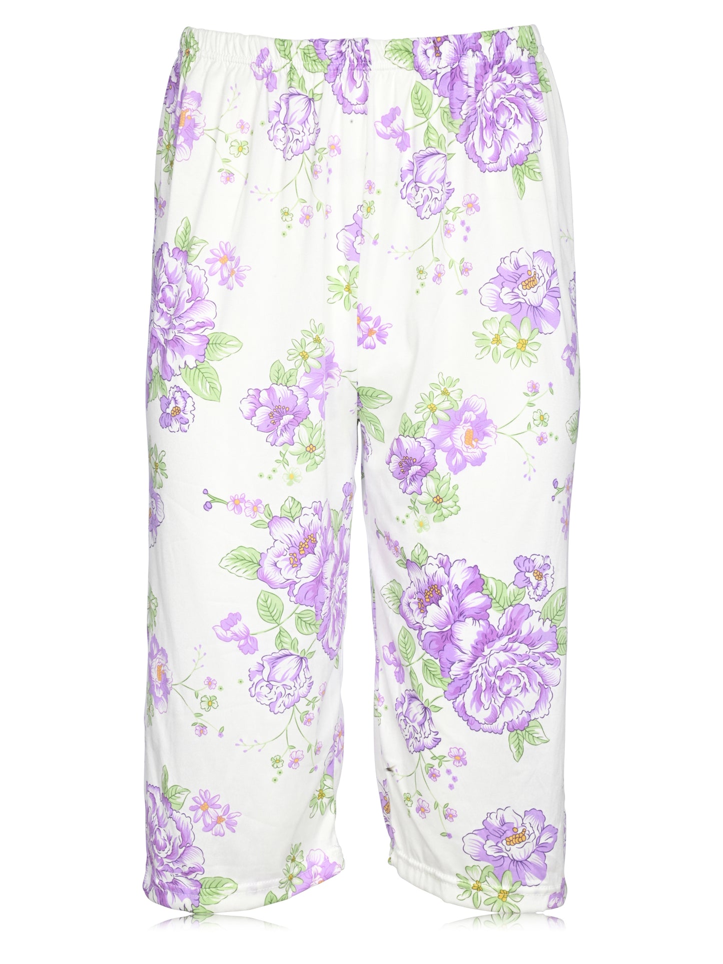 JEFFRICO Womens Pajamas For Women Capri Set Sleepwear Soft Pajamas