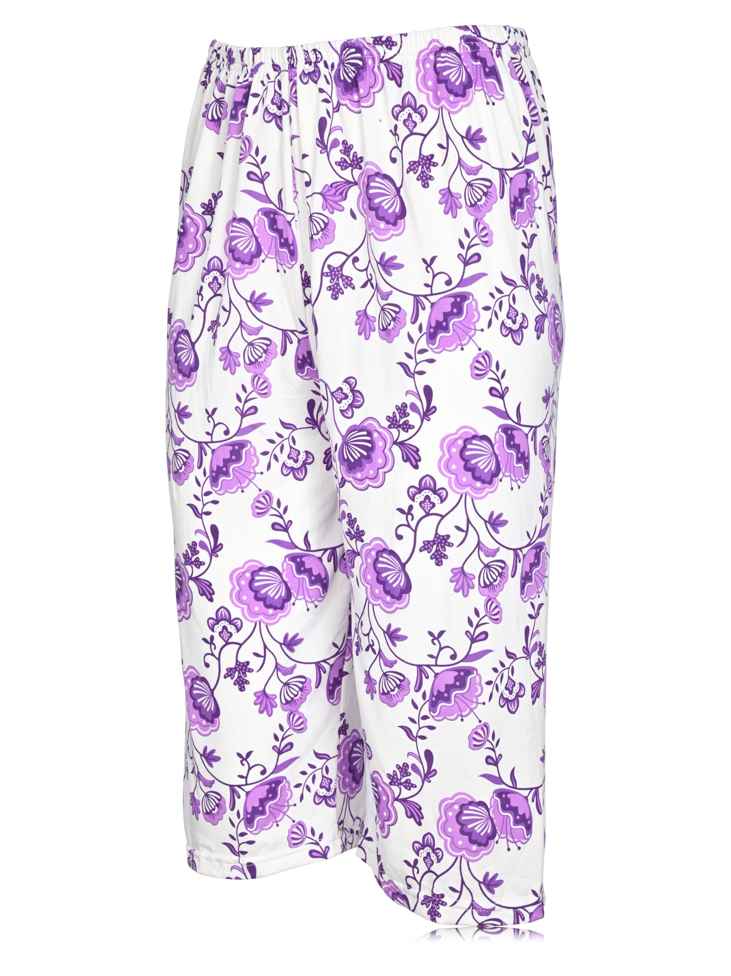 JEFFRICO Womens Pajamas For Women Capri Set Sleepwear Soft Pajamas