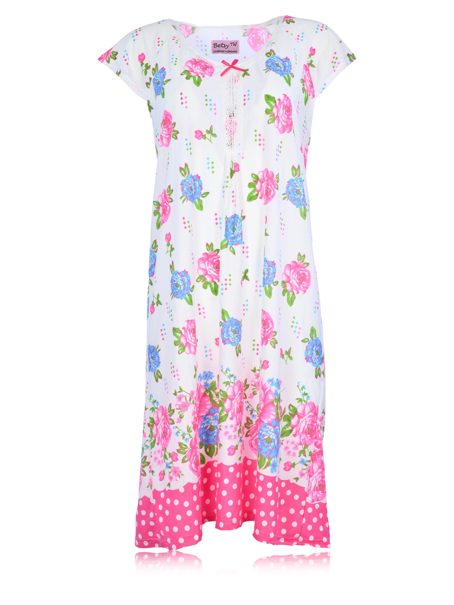JEFFRICO Womens Nightgowns Sleepwear Soft Pajama Dress Nightshirts