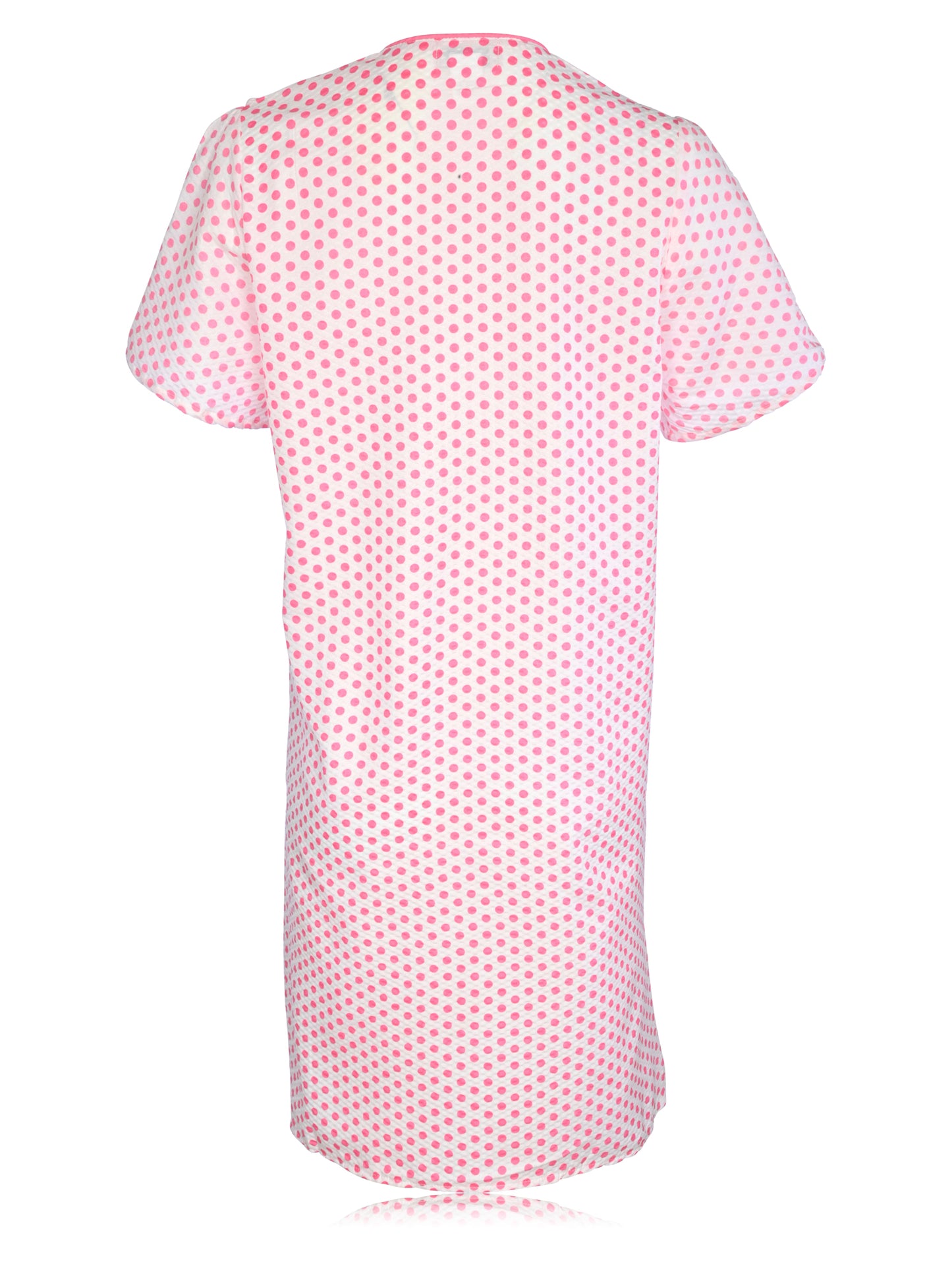JEFFRICO House Dresses for Women with Pockets - Lightweight Breathable Short Sleeve Muumuu & Nightgowns - Zipper Front Housecoat and Dusters for Women