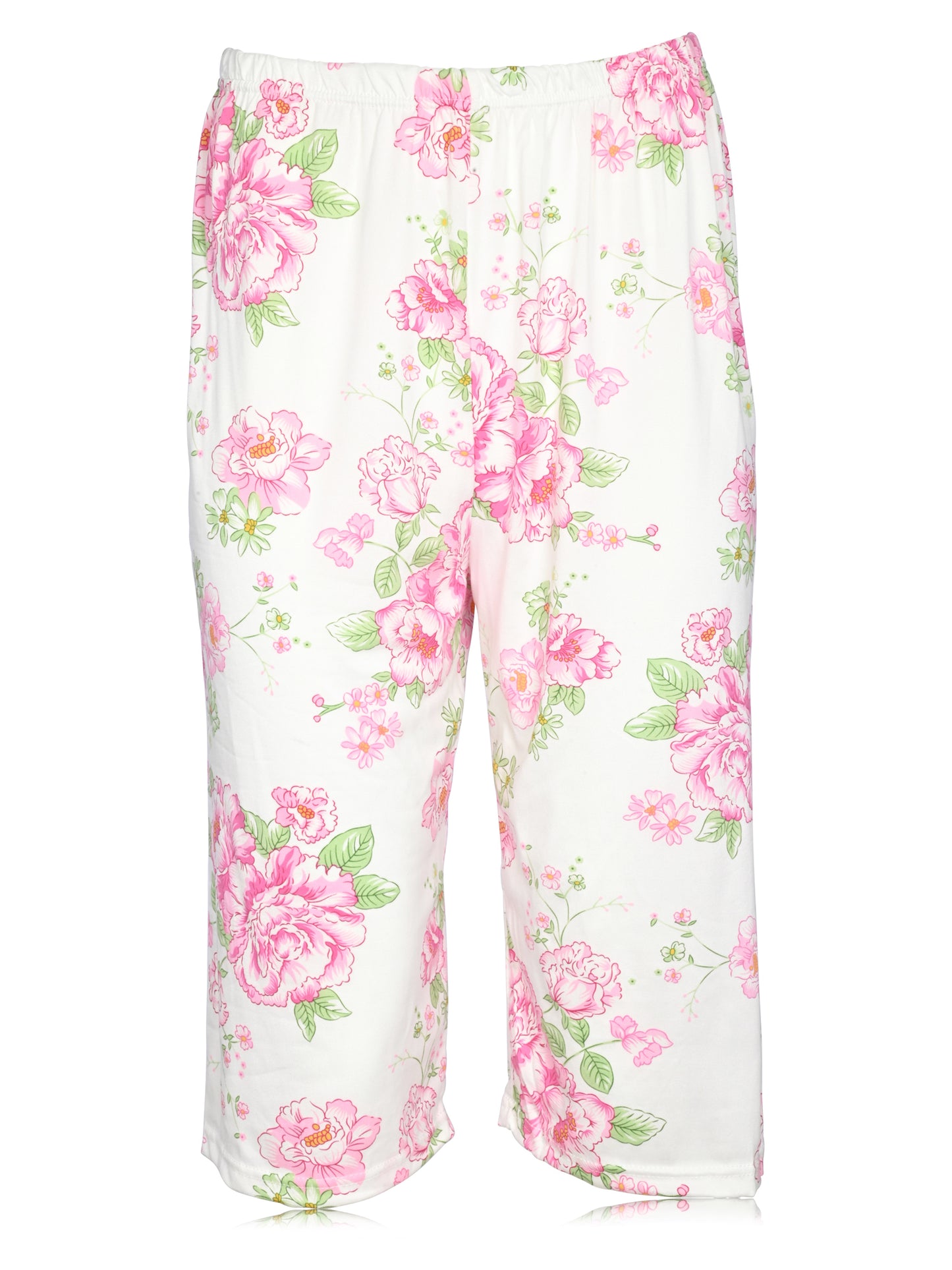 JEFFRICO Womens Pajamas For Women Capri Set Sleepwear Soft Pajamas