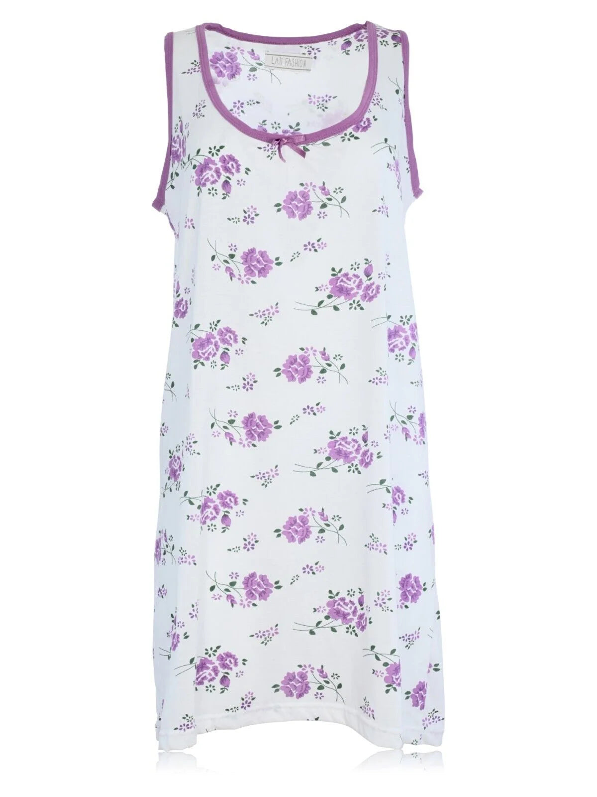 JEFFRICO Womens Sleeveless Nightgowns Sleepwear Soft Pajama Dress Nightshirts