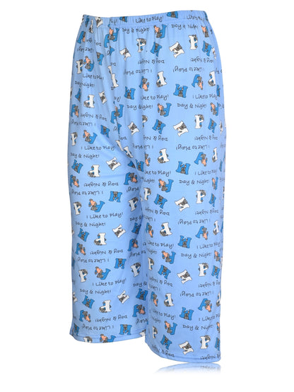 JEFFRICO Womens Pajamas For Women Capri Set Sleepwear Soft Pajamas