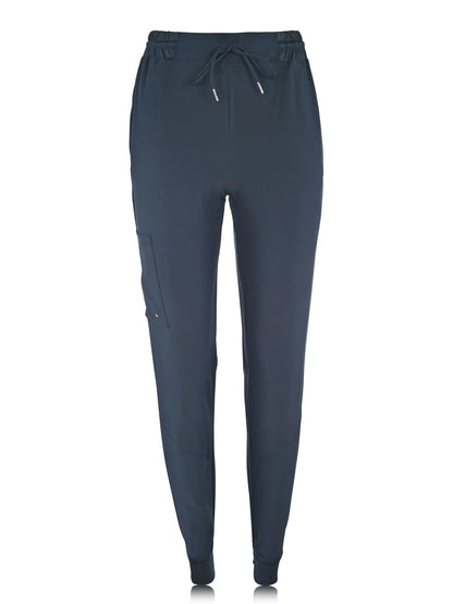 JEFFRICO Scrubs For Women Scrub Set V-Neck Scrub Top and Jogger Scrub Pants Lightweight 4 Way Stretch Soft 5 Pockets