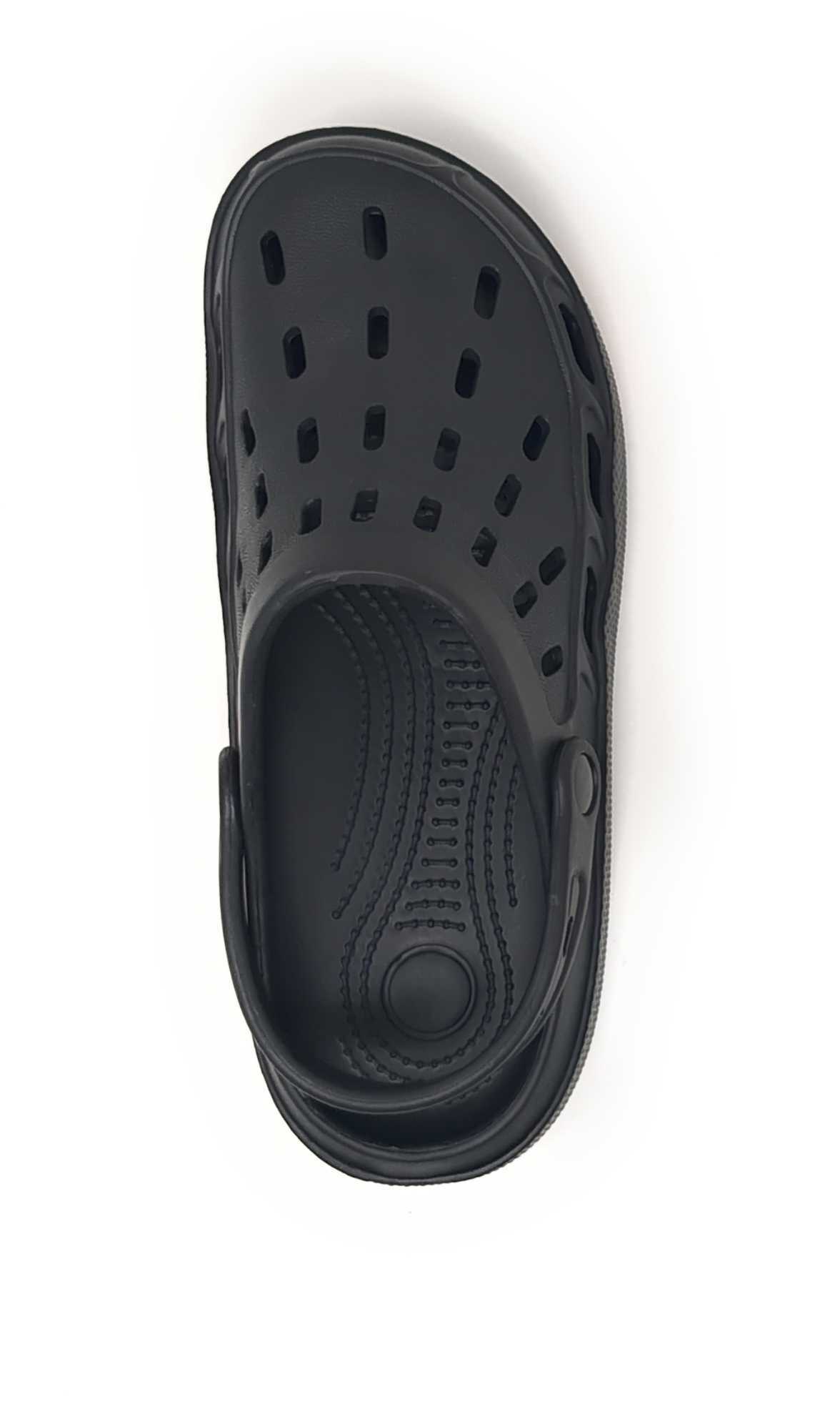 JEFFRICO Mens Slip-On Clogs with Heel Strap – Lightweight EVA Comfort Shoes for Garden, Beach And Everyday Wear