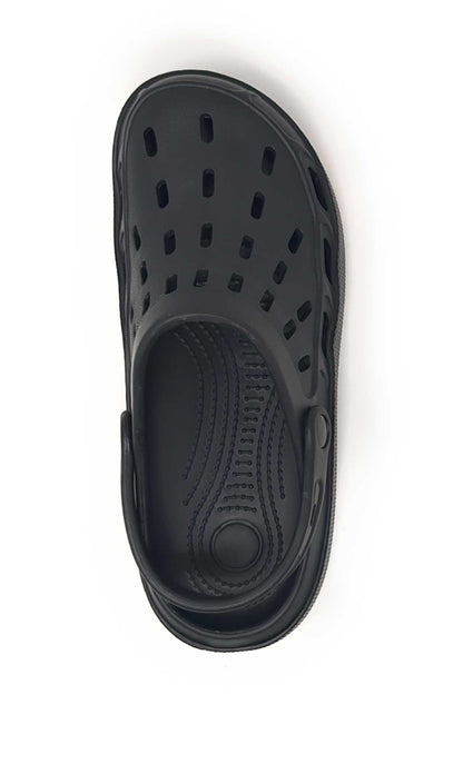 JEFFRICO Mens Slip-On Clogs with Heel Strap – Lightweight EVA Comfort Shoes for Garden, Beach And Everyday Wear