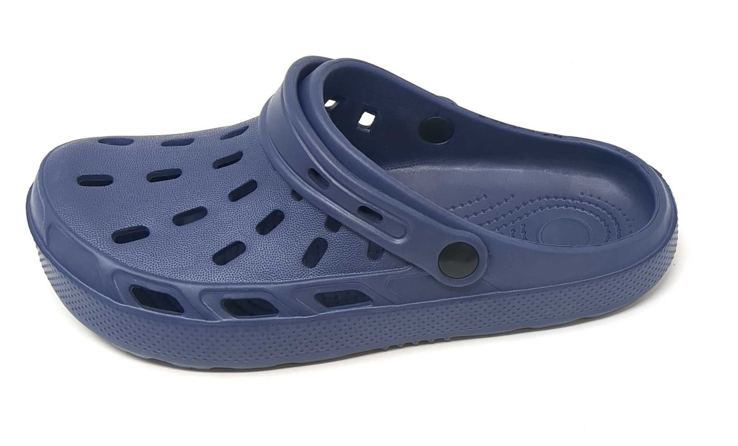JEFFRICO Mens Slip-On Clogs with Heel Strap – Lightweight EVA Comfort Shoes for Garden, Beach And Everyday Wear