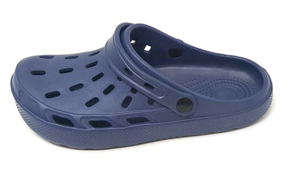 JEFFRICO Mens Slip-On Clogs with Heel Strap – Lightweight EVA Comfort Shoes for Garden, Beach And Everyday Wear