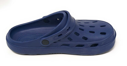 JEFFRICO Mens Slip-On Clogs with Heel Strap – Lightweight EVA Comfort Shoes for Garden, Beach And Everyday Wear