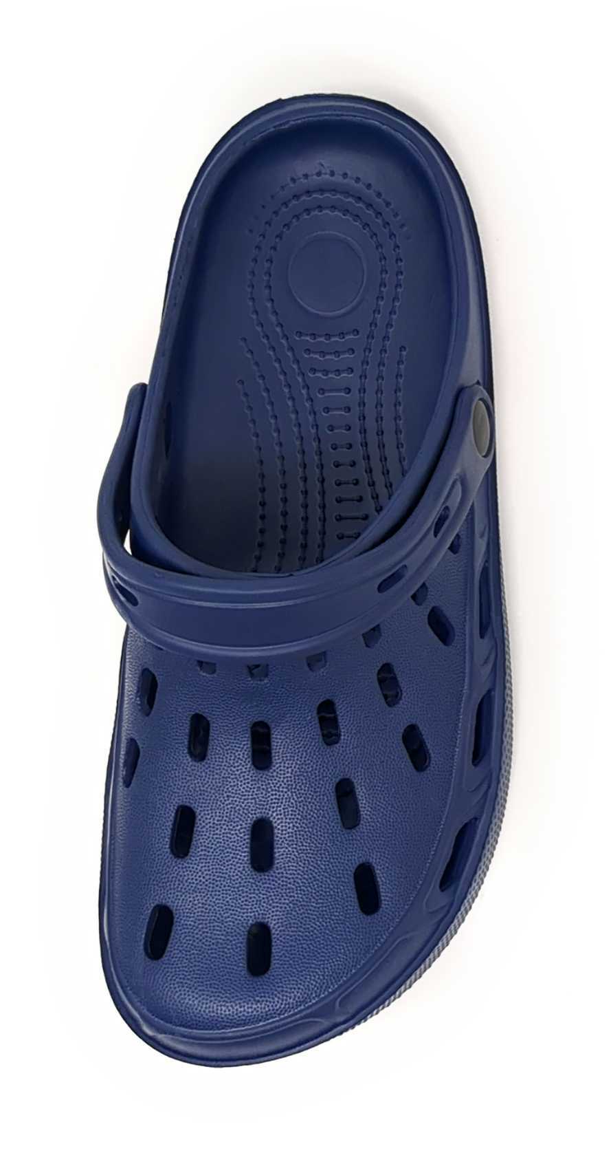 JEFFRICO Mens Slip-On Clogs with Heel Strap – Lightweight EVA Comfort Shoes for Garden, Beach And Everyday Wear