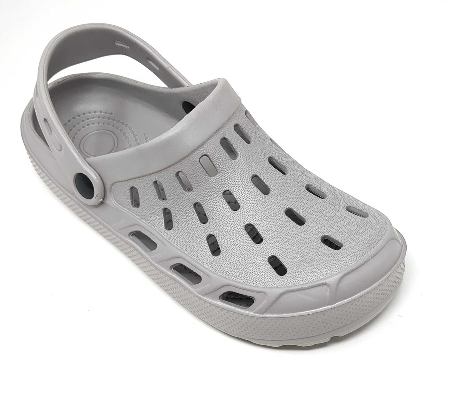 JEFFRICO Mens Slip-On Clogs with Heel Strap – Lightweight EVA Comfort Shoes for Garden, Beach And Everyday Wear