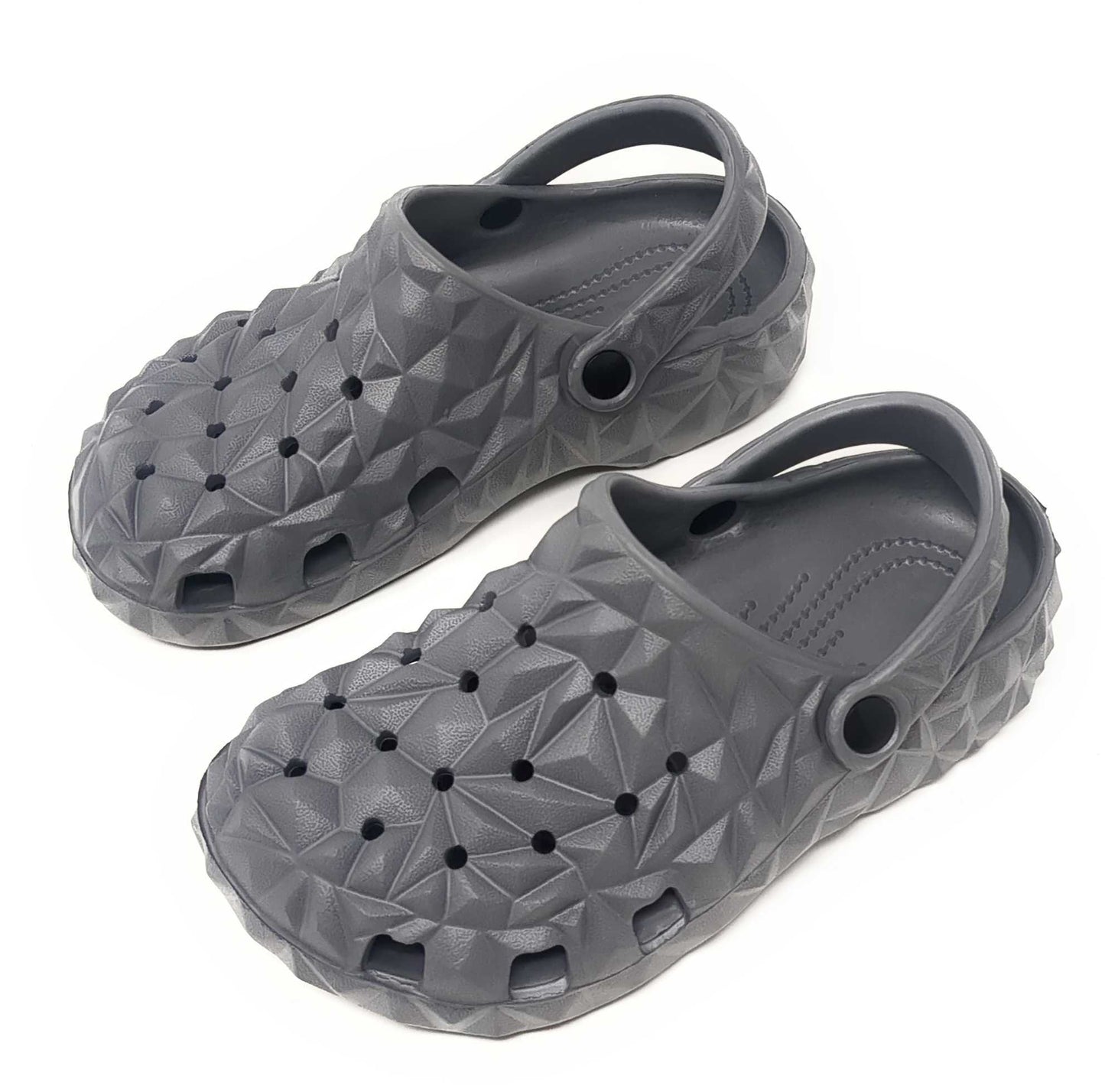JEFFRICO Boys Lightweight Clogs Slip On Garden Shoes Breathable EVA Kids Shoes for Beach Pool and Outdoor Play