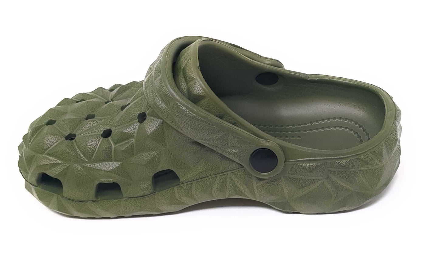 JEFFRICO Boys Lightweight Clogs Slip On Garden Shoes Breathable EVA Kids Shoes for Beach Pool and Outdoor Play