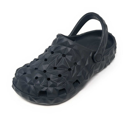 JEFFRICO Boys Lightweight Clogs Slip On Garden Shoes Breathable EVA Kids Shoes for Beach Pool and Outdoor Play