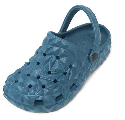 JEFFRICO Boys Lightweight Clogs Slip On Garden Shoes Breathable EVA Kids Shoes for Beach Pool and Outdoor Play