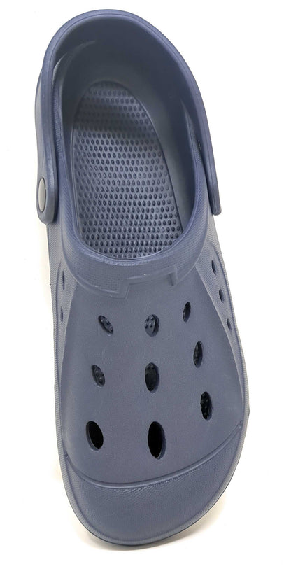 JEFFRICO Mens Slip-On Clogs with Heel Strap – Lightweight EVA Comfort Shoes for Garden, Beach And Everyday Wear