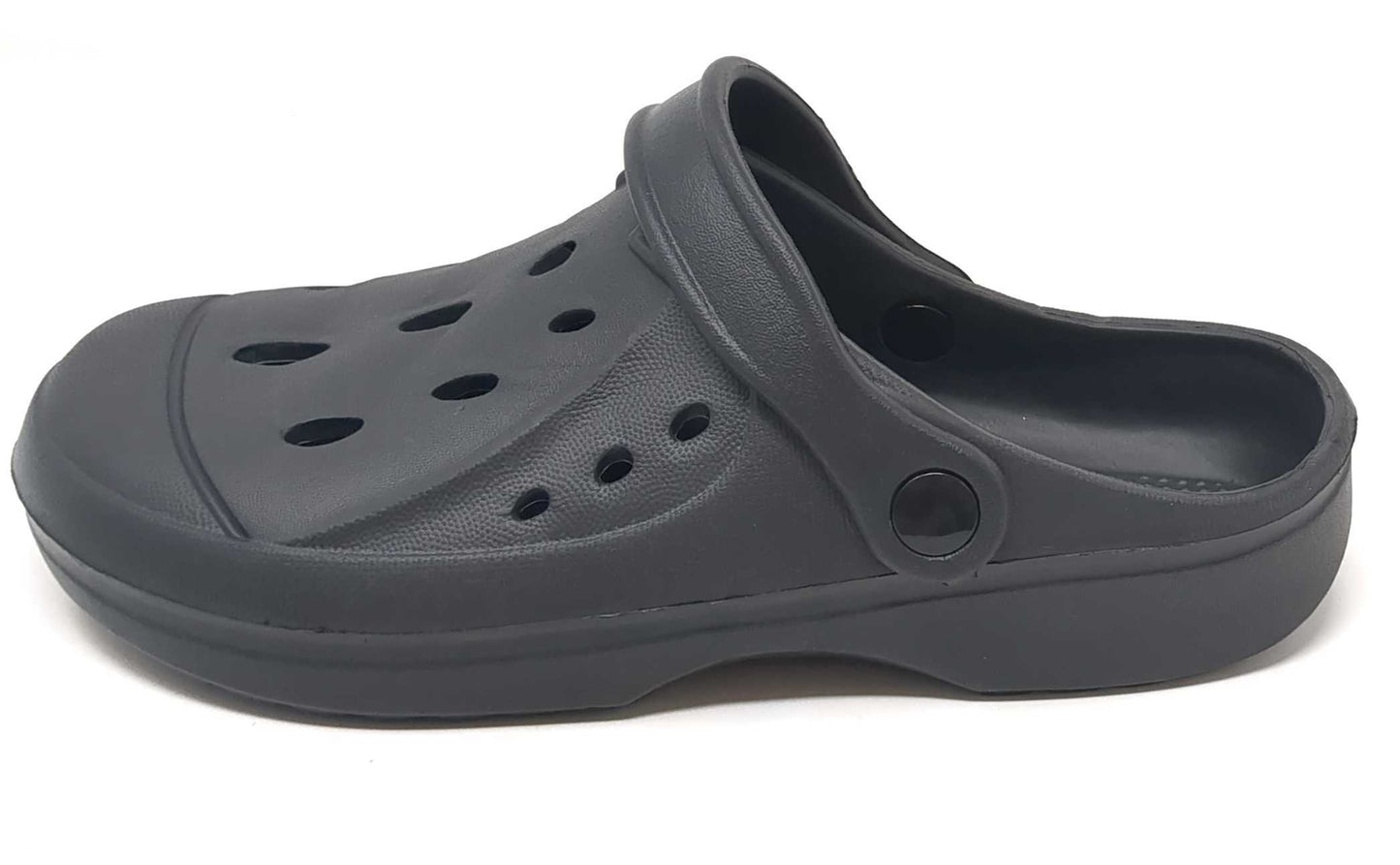 JEFFRICO Mens Slip-On Clogs with Heel Strap – Lightweight EVA Comfort Shoes for Garden, Beach And Everyday Wear