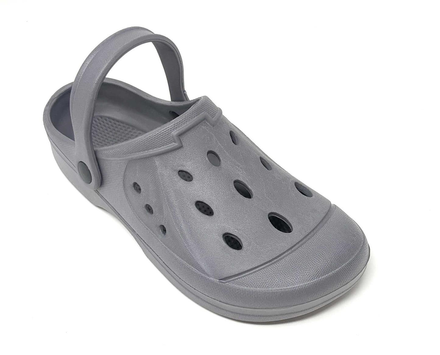 JEFFRICO Mens Slip-On Clogs with Heel Strap – Lightweight EVA Comfort Shoes for Garden, Beach And Everyday Wear