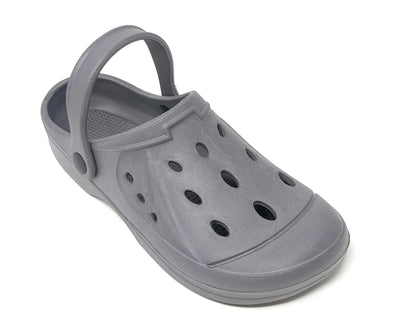 JEFFRICO Mens Slip-On Clogs with Heel Strap – Lightweight EVA Comfort Shoes for Garden, Beach And Everyday Wear