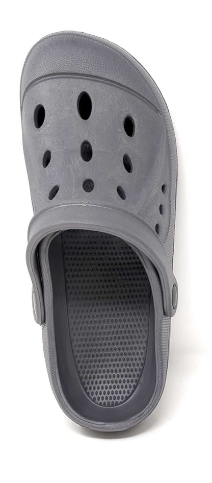 JEFFRICO Mens Slip-On Clogs with Heel Strap – Lightweight EVA Comfort Shoes for Garden, Beach And Everyday Wear
