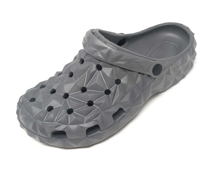 JEFFRICO Mens Slip-On Clogs with Heel Strap – Lightweight EVA Comfort Shoes for Garden, Beach And Everyday Wear