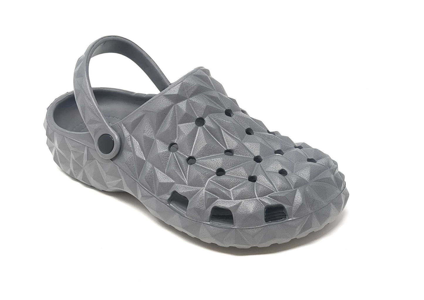 JEFFRICO Mens Slip-On Clogs with Heel Strap – Lightweight EVA Comfort Shoes for Garden, Beach And Everyday Wear