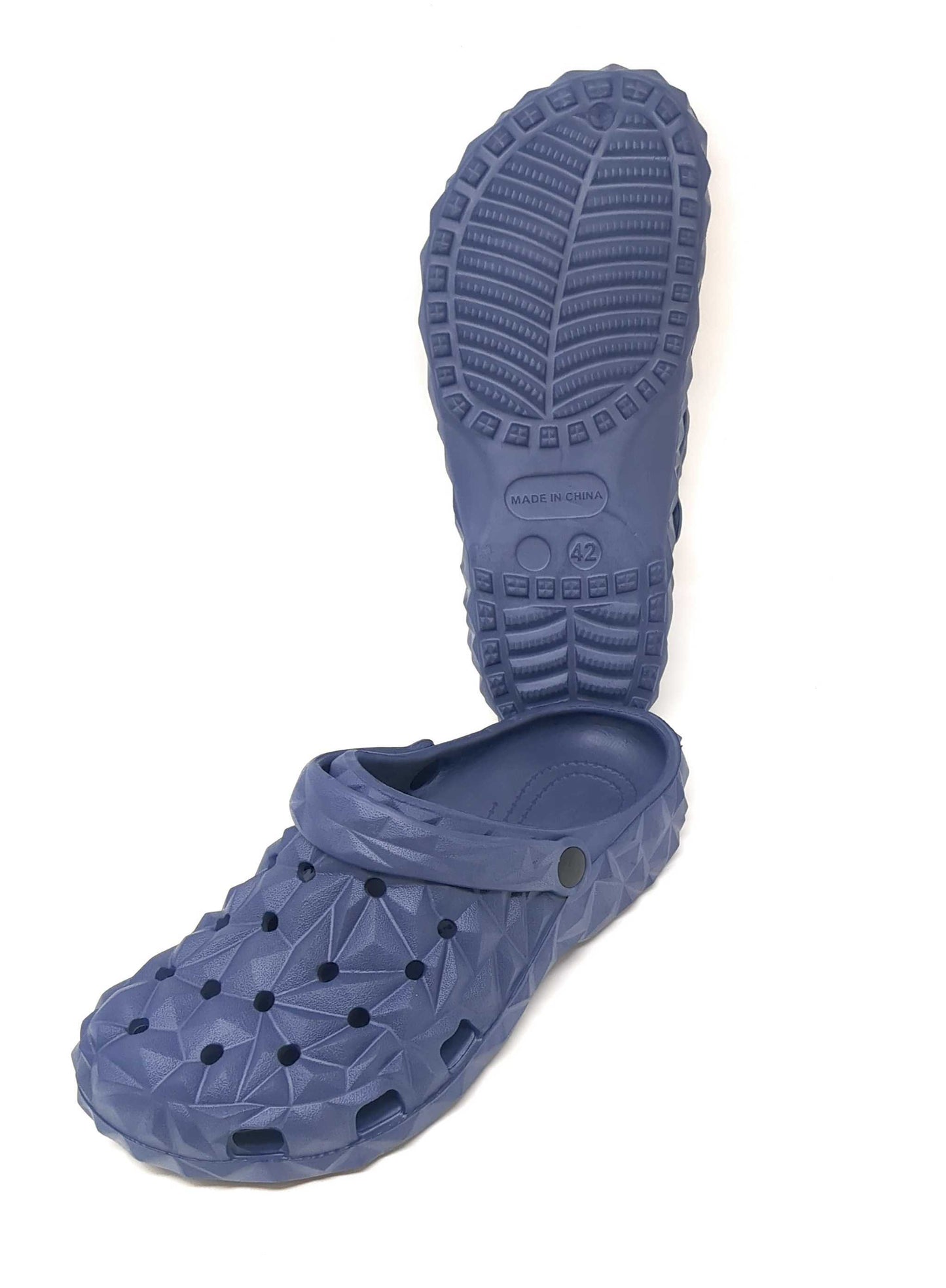 JEFFRICO Mens Slip-On Clogs with Heel Strap – Lightweight EVA Comfort Shoes for Garden, Beach And Everyday Wear
