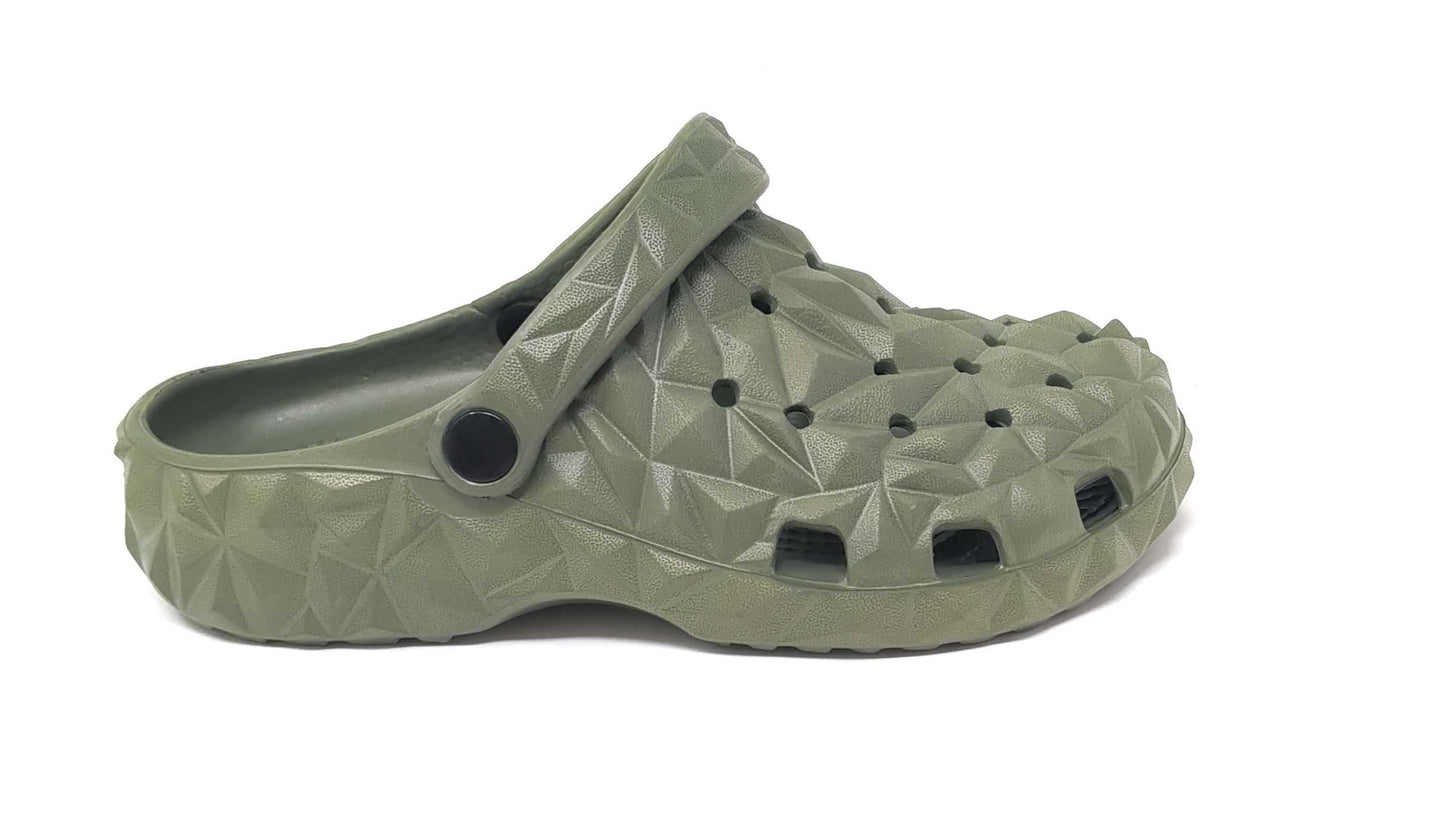 JEFFRICO Mens Slip-On Clogs with Heel Strap – Lightweight EVA Comfort Shoes for Garden, Beach And Everyday Wear
