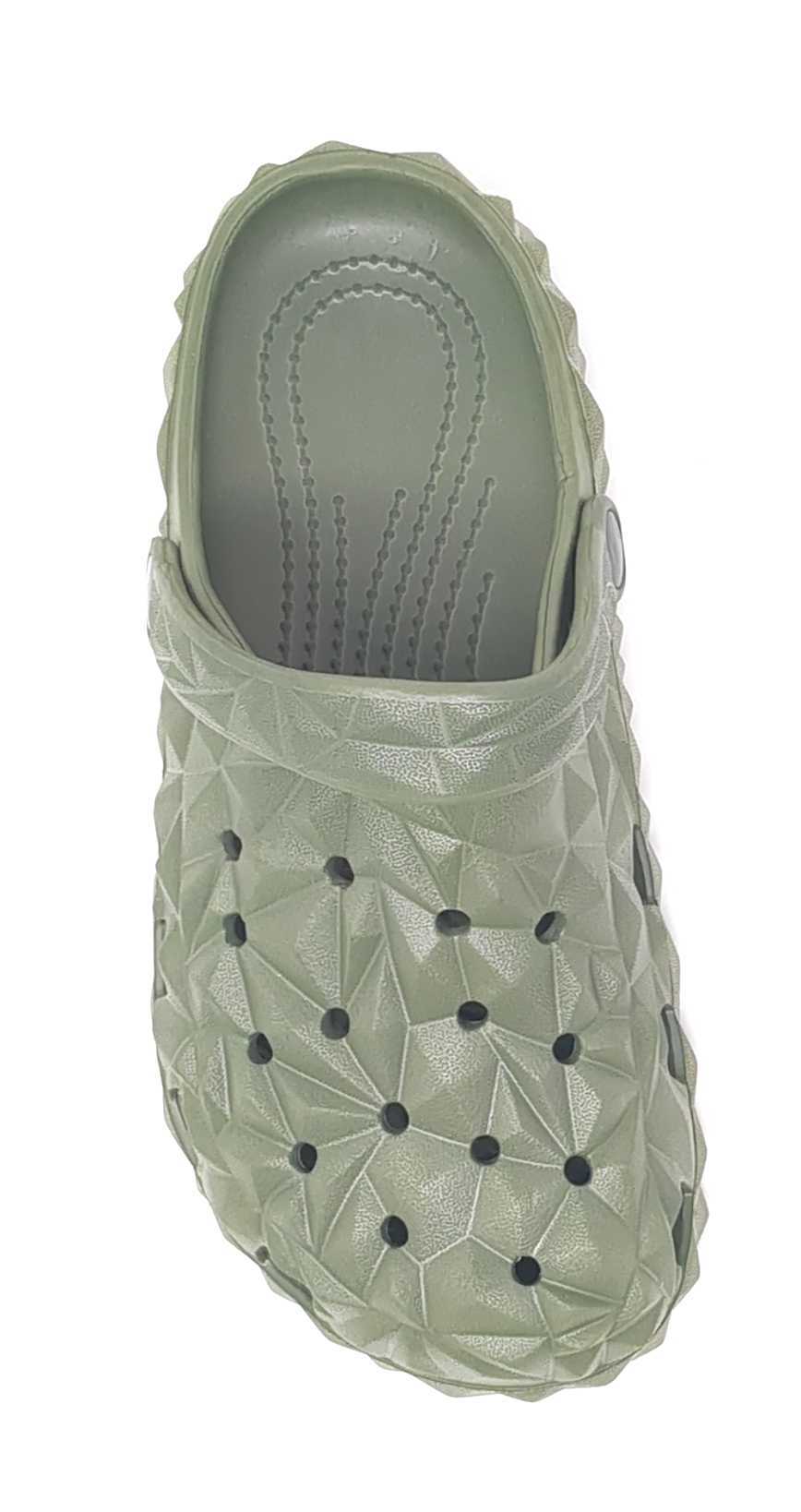 JEFFRICO Mens Slip-On Clogs with Heel Strap – Lightweight EVA Comfort Shoes for Garden, Beach And Everyday Wear