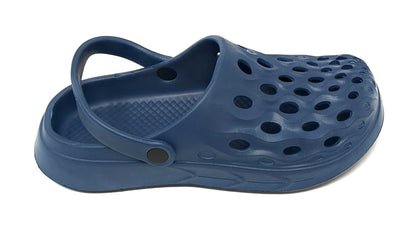 JEFFRICO Mens Slip-On Clogs with Heel Strap – Lightweight EVA Comfort Shoes for Garden, Beach And Everyday Wear