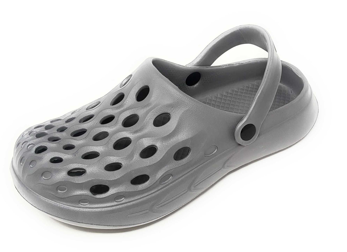 JEFFRICO Mens Slip-On Clogs with Heel Strap – Lightweight EVA Comfort Shoes for Garden, Beach And Everyday Wear