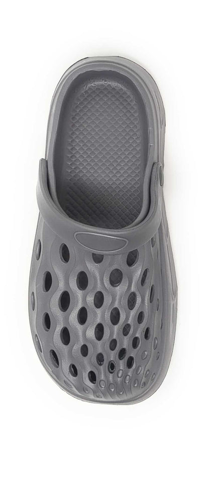 JEFFRICO Mens Slip-On Clogs with Heel Strap – Lightweight EVA Comfort Shoes for Garden, Beach And Everyday Wear