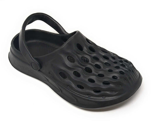 JEFFRICO Mens Slip-On Clogs with Heel Strap – Lightweight EVA Comfort Shoes for Garden, Beach And Everyday Wear