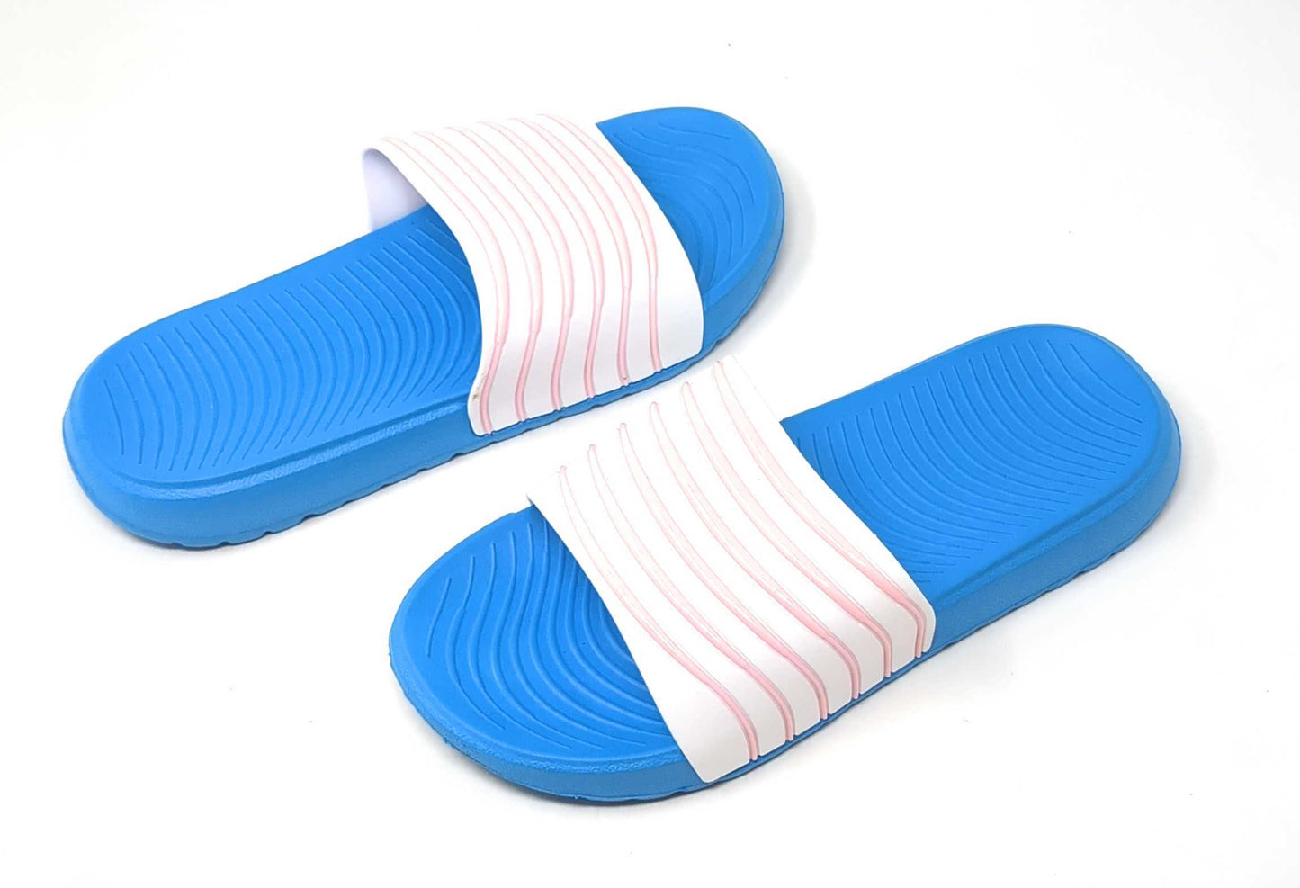 JEFFRICO Womens Shower Slide Sandals Slip On Open Toe Lightweight Comfort Slides Non Slip Quick Dry Sandals